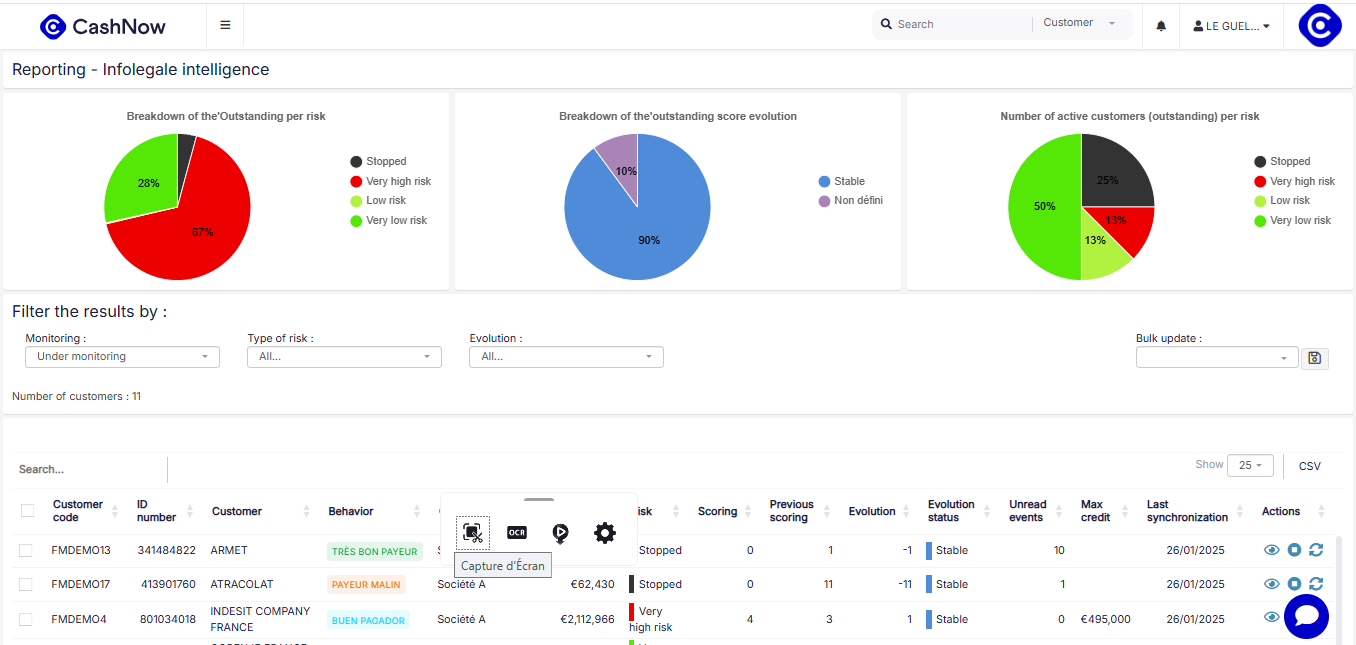 Automatisation des relances client par le logiciel de recouvrement cashnow
