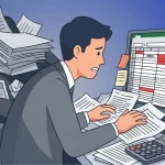 Comptable débordé par la gestion manuelle sur Excel et les factures papier